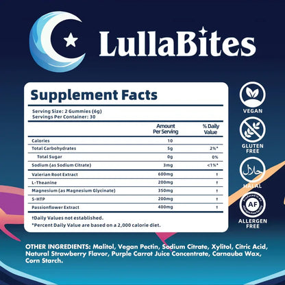 Lullabites™ Deep Sleep Gummies