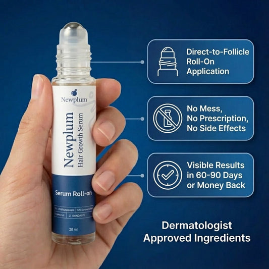 Newplum: Advanced Hair Growth Roll - On Serum - Newplum